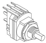 RV16CF-40-16F1-B50K-0013 电位器、微调器和变阻器 RV16CF-40-16F1-B50K-0013 电位器、微调器和变阻器