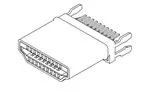 HDMP-19-01-S-EM 音频与视频连接器 HDMP-19-01-S-EM 音频与视频连接器