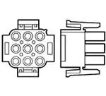 1-480708-0 管脚和插座连接器 1-480708-0 管脚和插座连接器