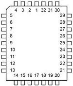 SST39SF020A-55-4I-NHE 存储器 IC SST39SF020A-55-4I-NHE 存储器 IC