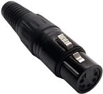 IO-XLR5-F-BK 音频与视频连接器 IO-XLR5-F-BK 音频与视频连接器
