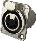 IO-XLR5-F-JLX 音频与视频连接器 IO-XLR5-F-JLX 音频与视频连接器