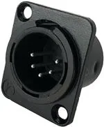 IO-XLR5-M-BK-JL 音频与视频连接器 IO-XLR5-M-BK-JL 音频与视频连接器