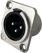 IO-XLR3-M-JL 音频与视频连接器 IO-XLR3-M-JL 音频与视频连接器