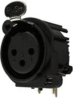IO-XLR3-F-EH 音频与视频连接器 IO-XLR3-F-EH 音频与视频连接器
