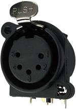 IO-XLR5-F-EH 音频与视频连接器 IO-XLR5-F-EH 音频与视频连接器