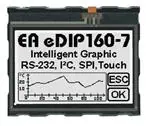 EA eDIP160W-7LWTP 显示器 EA eDIP160W-7LWTP 显示器