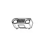 M9K103-400L D-Sub连接器 M9K103-400L D-Sub连接器