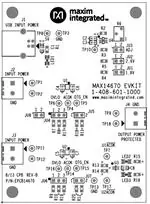 MAX14670EVKIT# 电源管理IC开发工具 MAX14670EVKIT# 电源管理IC开发工具