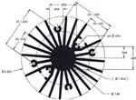 19755-XL-AB W/O ANO 散热排 - LED 19755-XL-AB W/O ANO 散热排 - LED