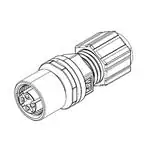 3N304-D000-S08BF 圆形连接器 3N304-D000-S08BF 圆形连接器