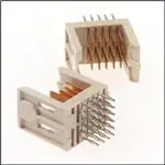 MP2-HP08-41P1-KR 背板连接器 MP2-HP08-41P1-KR 背板连接器