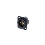 NC3MD-LX-B 音频与视频连接器 NC3MD-LX-B 音频与视频连接器