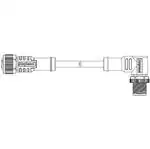 M12B05FL-12BMR-SDA05 电缆组件 M12B05FL-12BMR-SDA05 电缆组件