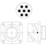 PKB00RFC24-10P 军用规格/军用类型