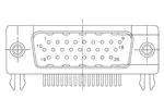17EBH026PAM210 D-Sub连接器 17EBH026PAM210 D-Sub连接器