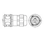 RJF5446 模块式连接器/以太网连接器