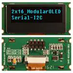 NHD-0216MW-IB3 显示器 NHD-0216MW-IB3 显示器