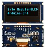 NHD-0216AW-SB3 显示器 NHD-0216AW-SB3 显示器