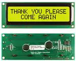NHD-0216S3Z-FL-GBW-V3 显示器 NHD-0216S3Z-FL-GBW-V3 显示器