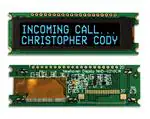 NHD-0216CW-AB3 显示器 NHD-0216CW-AB3 显示器
