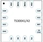 TS30042-M000QFNR 电源管理 IC