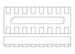ECLAMP2458P.TCT ESD 抑制器 TVS 二极管 ECLAMP2458P.TCT ESD 抑制器 TVS 二极管