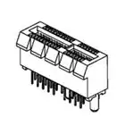 87715-9208 卡缘连接器 87715-9208 卡缘连接器