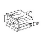 105057-0001 USB连接器 105057-0001 USB连接器