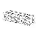 43223-6101 模块式连接器/以太网连接器 43223-6101 模块式连接器/以太网连接器