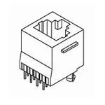 154-UL6662 模块式连接器/以太网连接器 154-UL6662 模块式连接器/以太网连接器