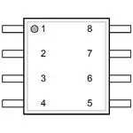 W25X40CLSVIG 存储器 IC