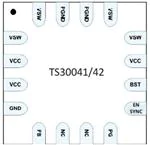 TS30042-M000QFNR 电源管理 IC